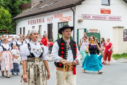 Korowód 56.Tygodnia Kultury Beskidzkie